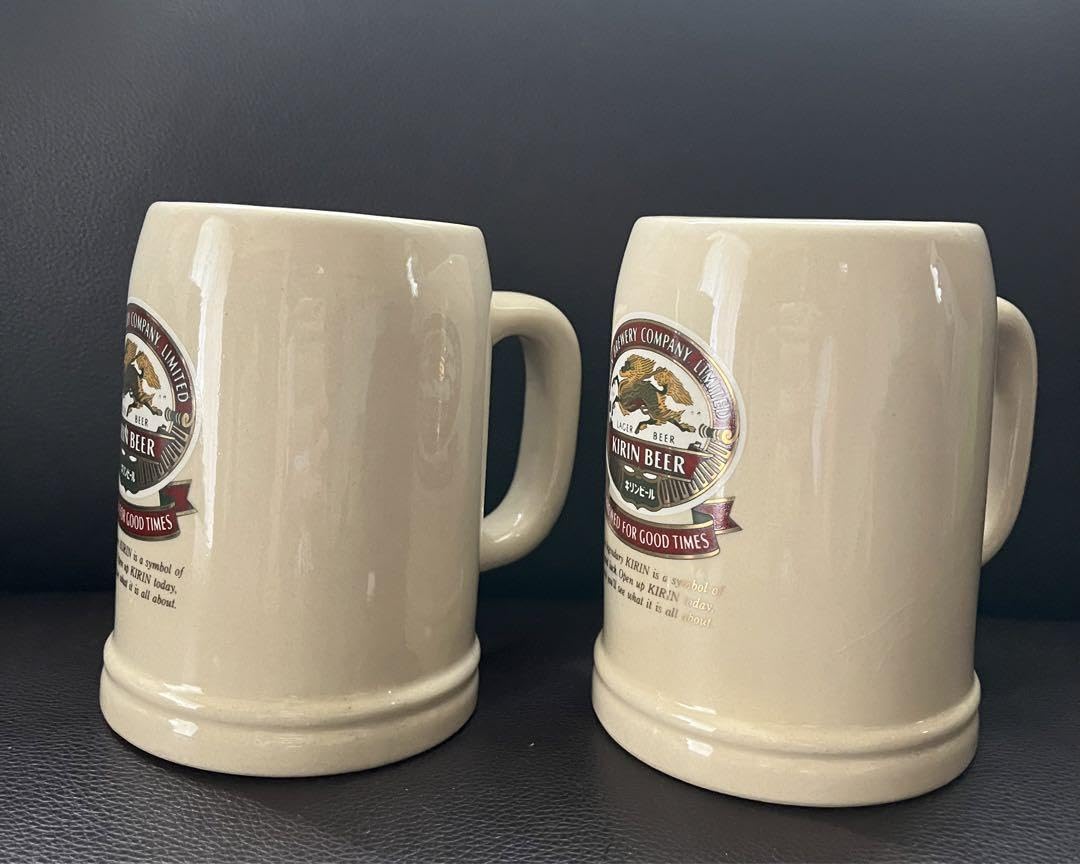 Amazon.co.jp: キリンビール 陶器マグカップ2点セット : ホーム＆キッチン
